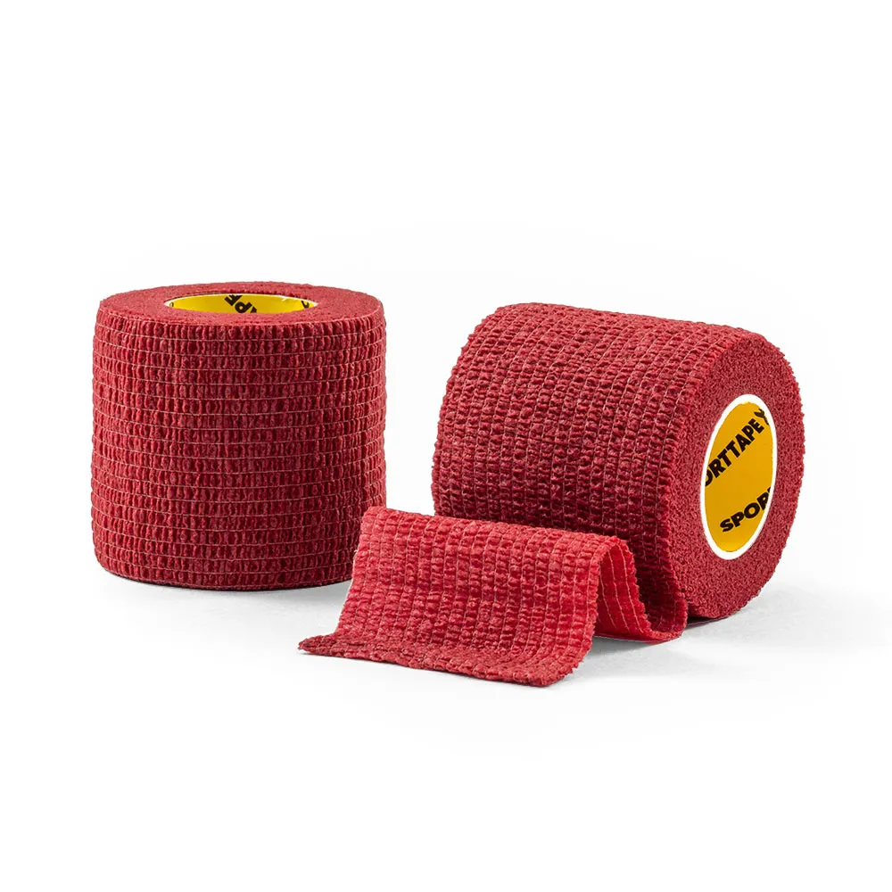 COHESIVE | SOCK WRAP - 7.5cm x 4.5m, MAROON