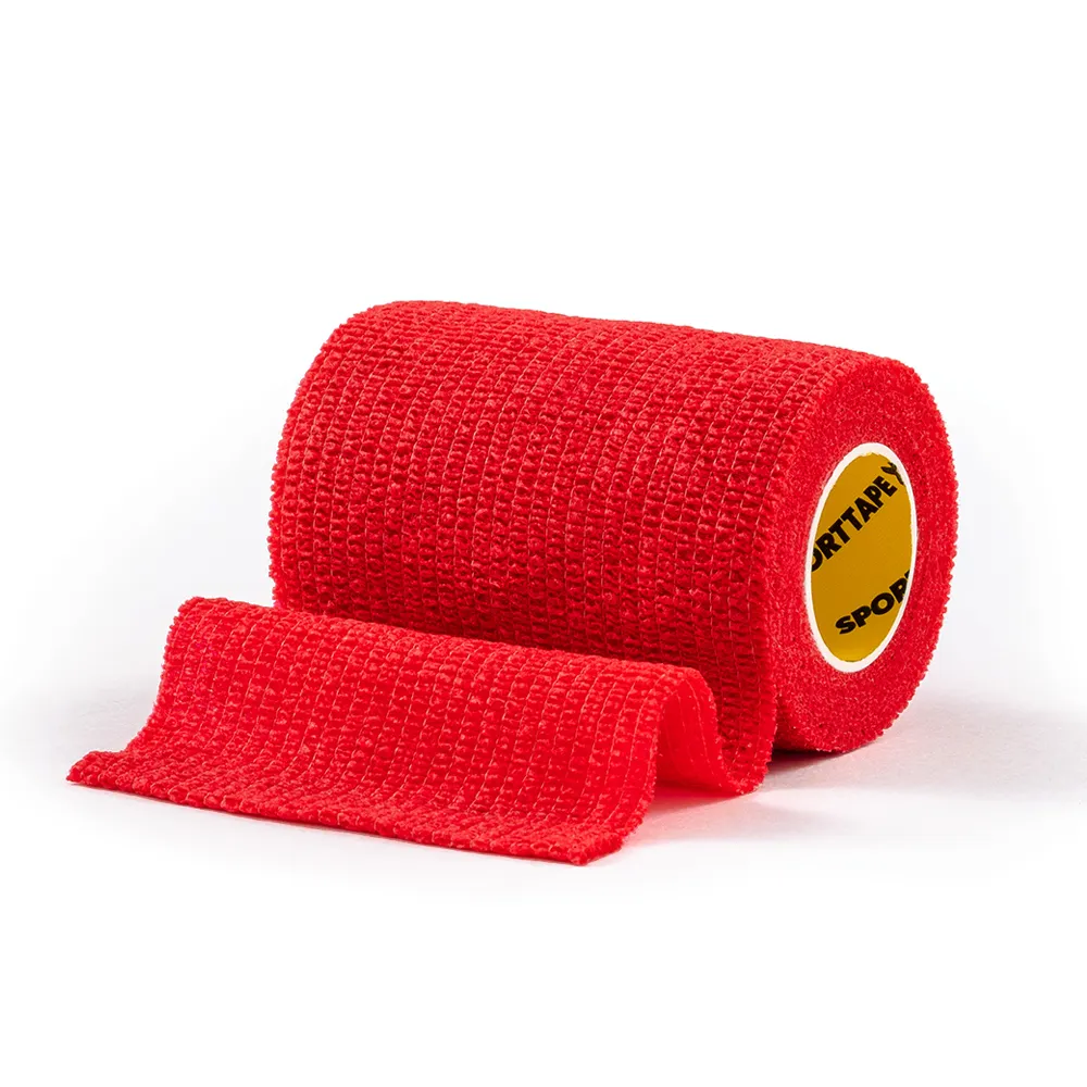 [LCOH75R] COHESIVE | SOCK WRAP - 7.5cm x 4.5m, RED