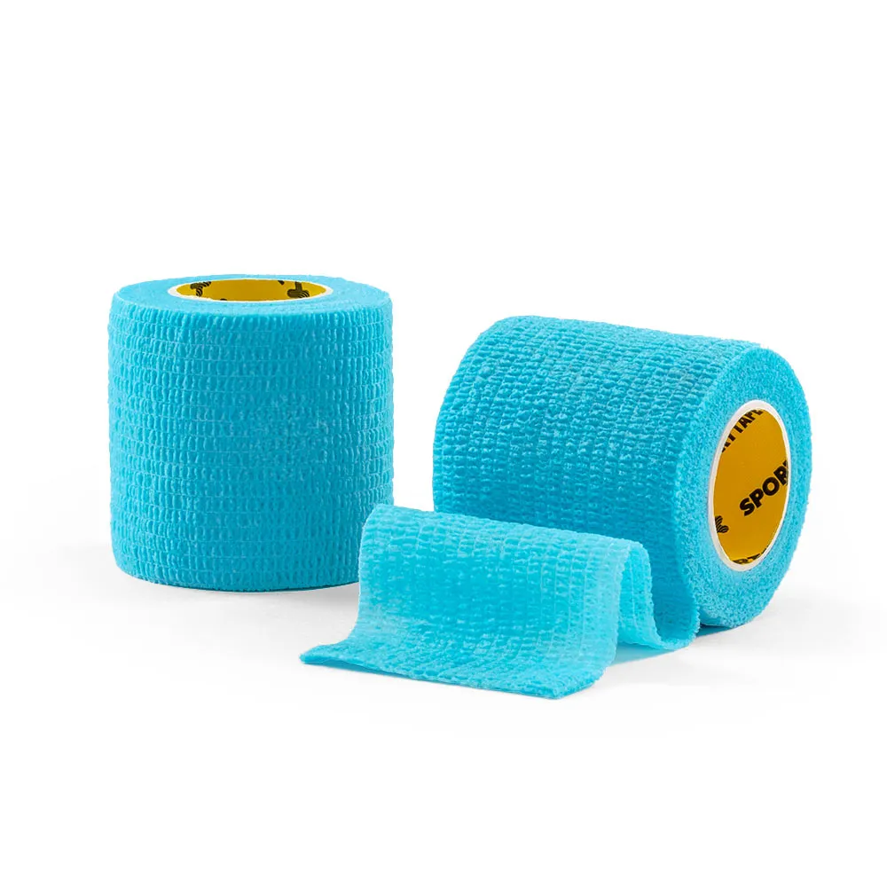 [LCOH75SB] COHESIVE | SOCK WRAP - 7.5cm x 4.5m, SKY BLUE