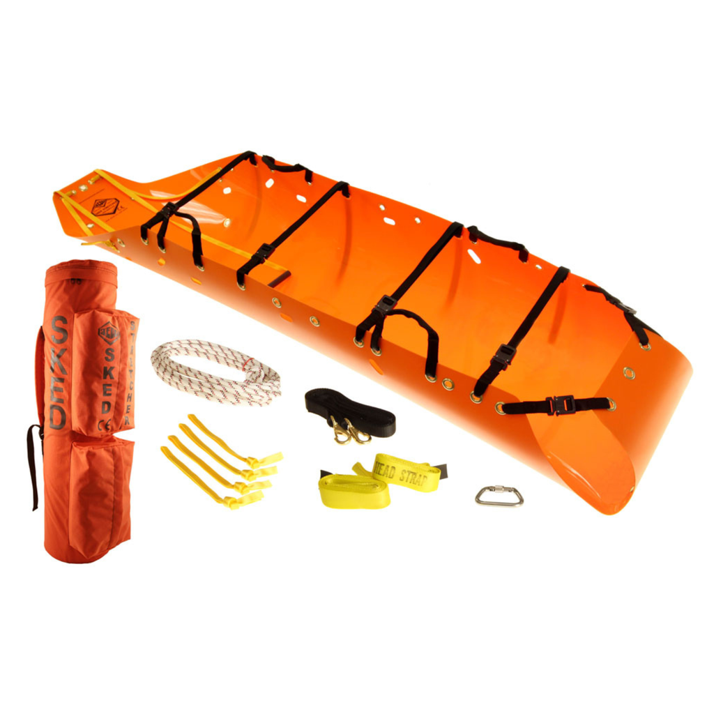 [SK-200C-OR] Sked Basic Rescue System, Cobra Buckle Version International Orange