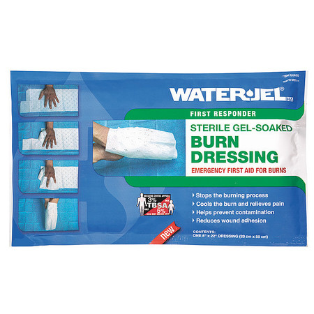 Water-Jel Sterile Hand Burn Dressing 8" x 22" (20cm x 55cm)