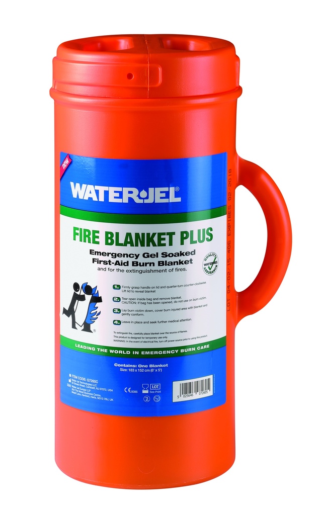 [WJ7260] Water-Jel Fire Blanket-Plus 183cm x 152cm in Canister