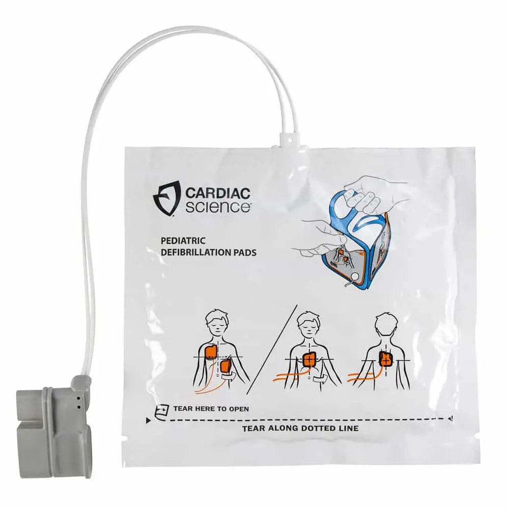 [XELAED003A] Cardiac Science Powerheart G5 AED Pediatric Pads