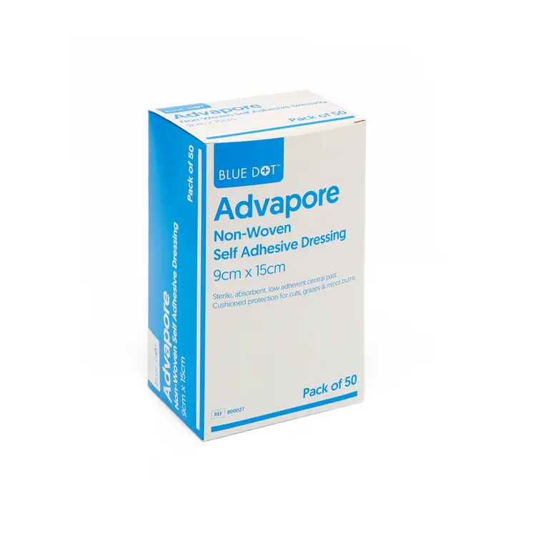 [800027] Advapore Adhesive Wound Dressing 9cm x 15cm