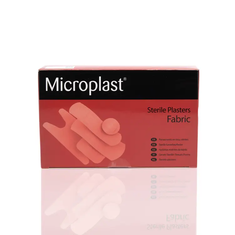 [86918] Microplast Fabric Plasters 7.5cm x 5cm (KNEE)