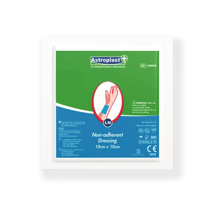 [1403006] Astroplast Non Adherent Dressing 10cm x 10cm