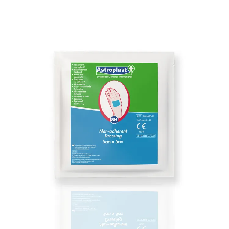 [1403001] Astroplast Non Adherent Wound Dressing 5cm x 5cm