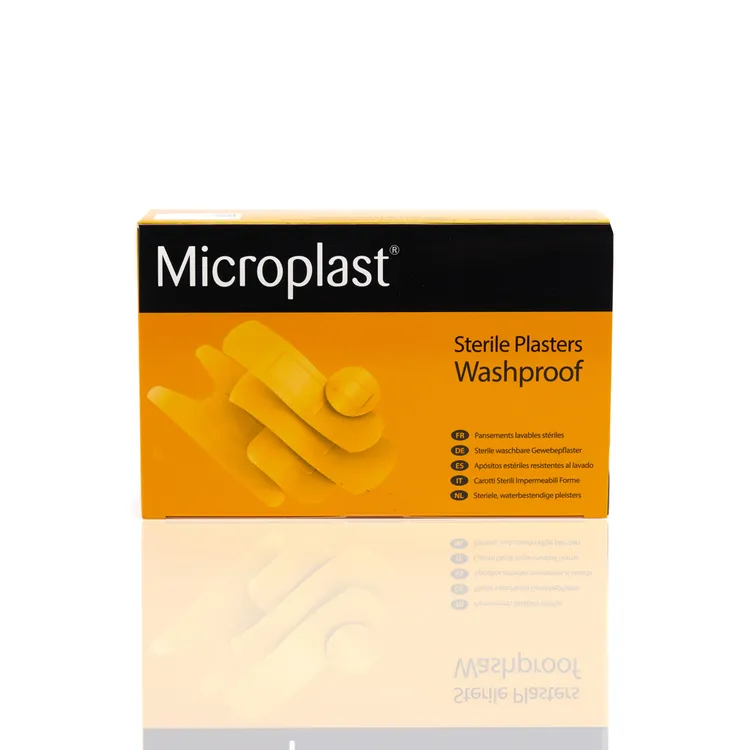 [86930] Microplast Washproof Plasters 7.5cm x 2.5cm