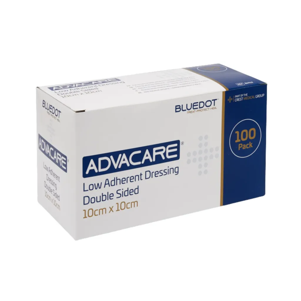 [86962] Advacare Low Adherent Dressing 10cm x 10cm