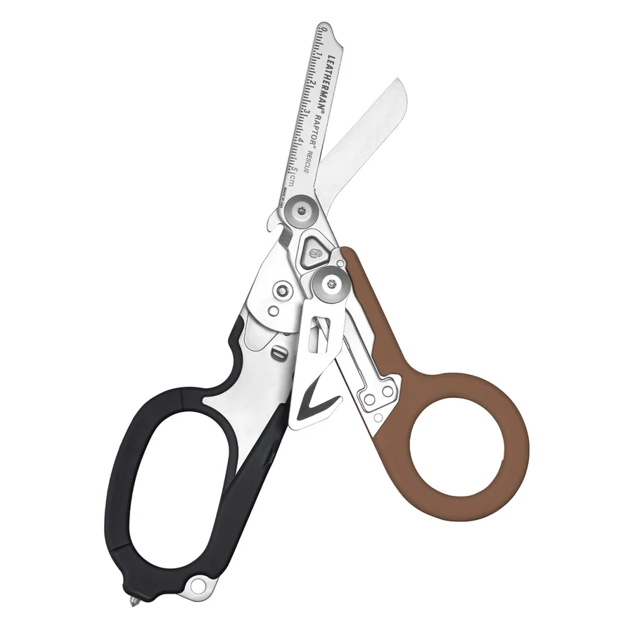 Leatherman Raptor Rescue Shears, Black/Coyote