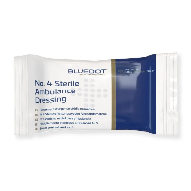 No.4 Sterile Ambulance Dressing