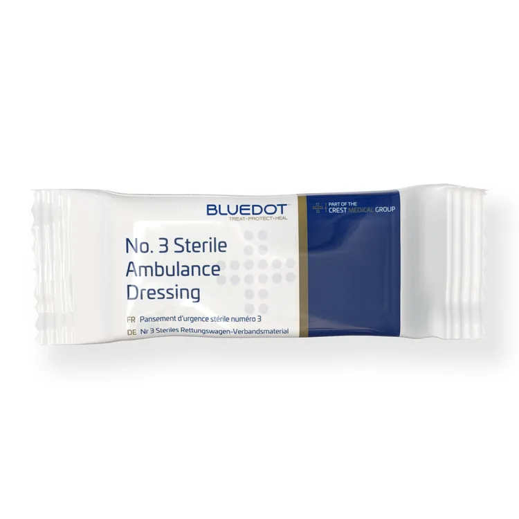 No.3 Sterile Ambulance Dressing