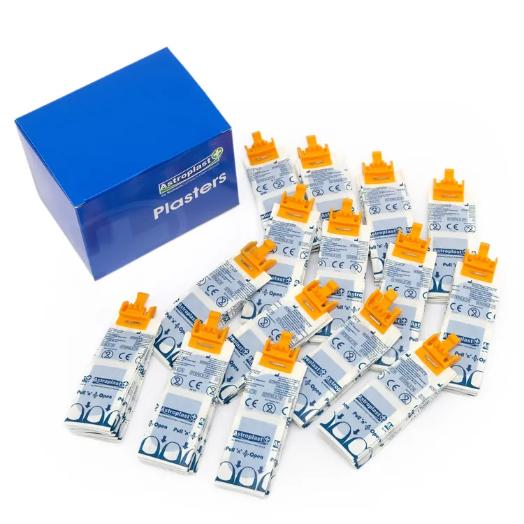 [1205010] Astroplast Blue Detectable Plasters 7.2cm x 2.5cm PP