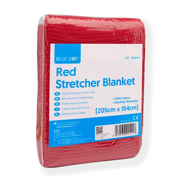Red Stretcher Blanket