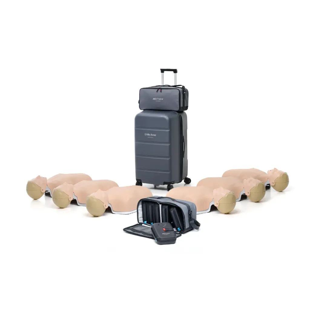 [135-01350] Little Anne Stackable QCPR Manikin Light 6 Pack