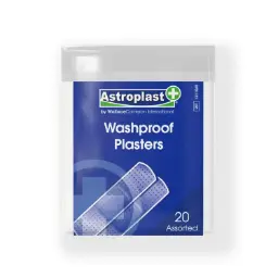 Astroplast Washproof Plasters, Pack of 20