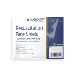 BLUE DOT Resuscitation Face Shield
