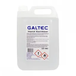 GALTEC 70% Alcohol Hand Sanitiser Liquid, 2 x 5 Litre, Case