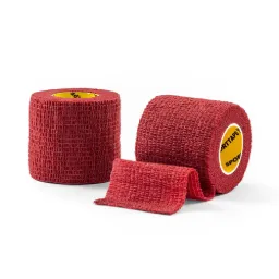COHESIVE | SOCK WRAP - 7.5cm x 4.5m, MAROON