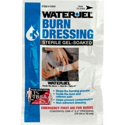 Water-Jel Sterile Burn Dressing 4" x 4" (10cm x 10cm)