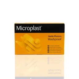 Microplast Washproof Plasters 7.5cm x 2.5cm