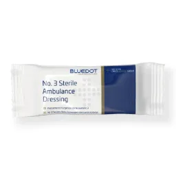 No.3 Sterile Ambulance Dressing